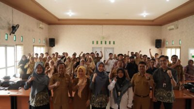 Sebanyak 50 Aparatur Desa Mengikuti Sosialisasi Pemberian Informasi Status Kepesertaan JKN di Kabupaten Lampung Timur