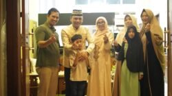 Halal Bihalal Walikota Metro Kunjungi Kerumah Para OPD 