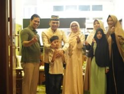 Halal Bihalal Walikota Metro Kunjungi Kerumah Para OPD 