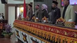 Rapat Paripurna DPRD Kota Metro Penyampaian LKPJ Tahun 2025