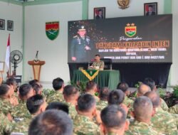 Danrem 043/Gatam Dampingi Pangdam XXI/Radin Inten Perkuat Sinergi dan Resmikan Fasilitas Baru di Way Kanan