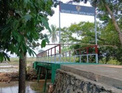 Jembatan Perintis Garuda Sungai Way Raman, Kodim 0411/KM, Hubungkan Kampung Purwoadi dan Simbar Waringin