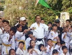 INKAI Gelar Latihan Bersama se Lampung, dan Sekaligus Pengukuhan Pengurus Baru INKAI Kota Metro