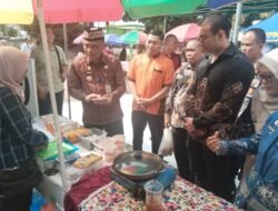 Walikota Metro Bambang Iman Santoso, Launcing Bazar Jum’at D’ jajan Metro Bahagia