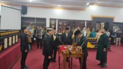 Walikota Bambang Iman Santoso Resmi Melantik Sekda Kota Metro Ahmad Hariyanto