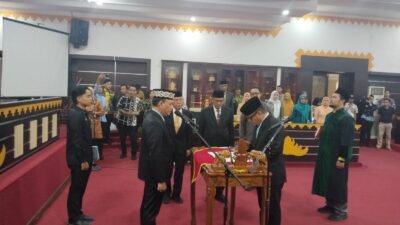 Walikota Bambang Iman Santoso Resmi Melantik Sekda Kota Metro Ahmad Hariyanto