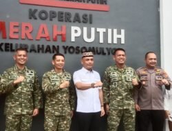 Walikota Metro, Danrem 043/Gatam, dan  Dandim 0411/KM, Launching 1061 Operasional KDKMP Secara Hybrid Oleh Presiden RI 