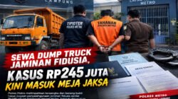 Dump Truck Rp245 Juta Berujung Bui, Polres Metro Limpahkan Tersangka ke Jaksa
