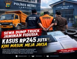 Dump Truck Rp245 Juta Berujung Bui, Polres Metro Limpahkan Tersangka ke Jaksa