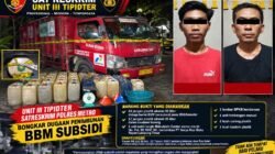 BBM Subsidi Diduga Ditimbun dan Dijual Rp12 Ribu/Liter, Dua Orang Diciduk Tipidter