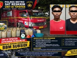 BBM Subsidi Diduga Ditimbun dan Dijual Rp12 Ribu/Liter, Dua Orang Diciduk Tipidter